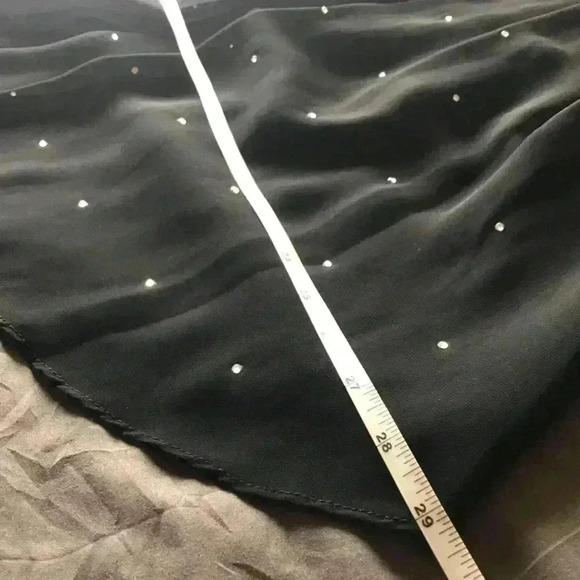 BCBGeneration Black Skirt with Crystals - Picture 7 of 9